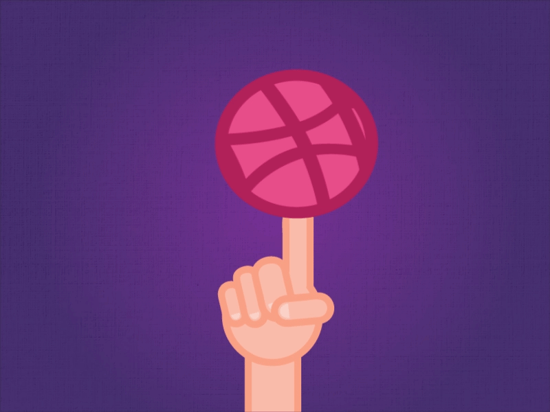 Hello Dribbble! animation debut first shot illustration motion graphics