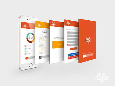 UI Design for .life