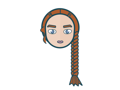 Sansa #GOT 2d design got illustration