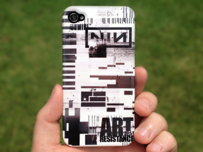 Custom-designed Nine Inch Nails iPhone Case apple case design graphic design grunge ios iphone iphone case nin nine inch nails
