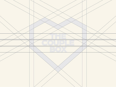 The Couple Box box design guidelines heart logo outlines