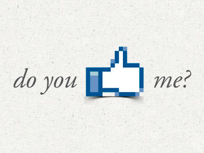 do you like me? social media typography