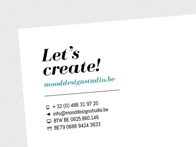 Let's create! font stationary text type typography