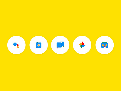 Google Icons Concept concept google googleassistant icons madebygoogle nav ui