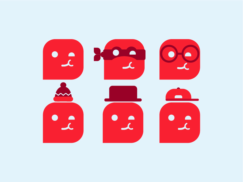 Choohoo Mascot free logo emoji smiley icon illustrator mascot freebie