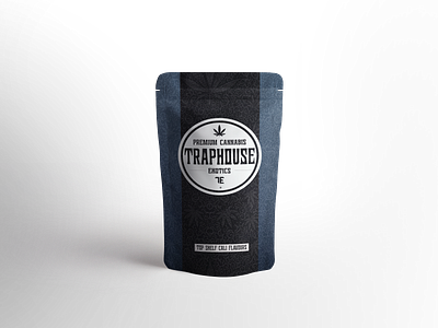 Trap House Mylar Packaging Design branding company logo design graphic design illustration logo vector
