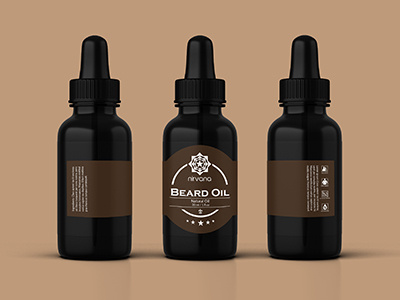 Beard Oil Label Templates beard beard oil beard wash cosmetics dropper bottle e liquid label man oil template wash