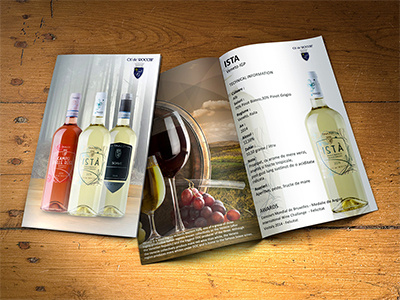 Wine Catalogue brochure catalogue creative happywinecj ista vine mock up premium veneto wine wine