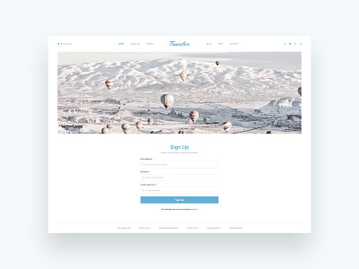 Daily Ui | 001 Signup