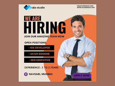 Hiring poster graphic design hiring poster