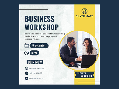 Business Workshop card