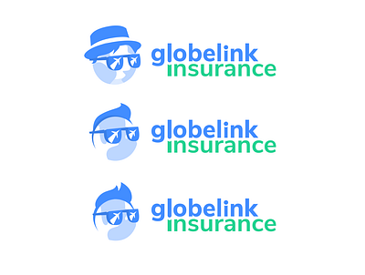Travel Logo + Concepts airplane earth flights gentleman glasses globe hat insurance logodesign logotype man palnes travel logo travelinsurance