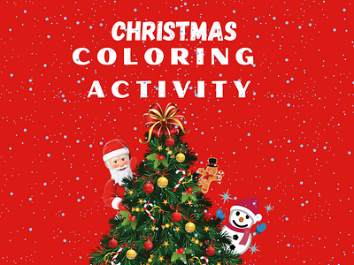 Christmas Coloring Book christmas activity christmas coloring christmas coloring book for kids