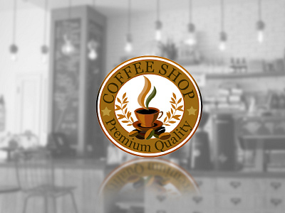 COFFEE SHOP LOGO 3d animation graphic design logo motion graphics ui