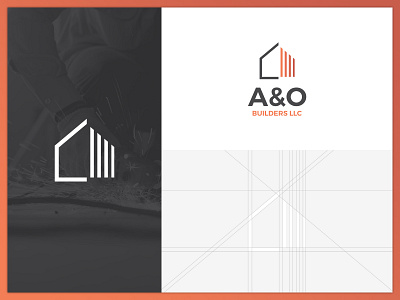 A&O Builder LLC Logo branding building construction construction logo contest flat gradient gradients house house logo like likeforlike logo logo design logo design branding logo designer logo designs orange orange logo vector