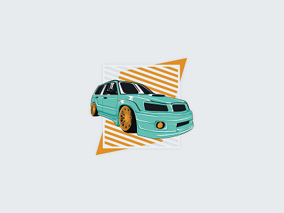 Subaru Forester Illustration