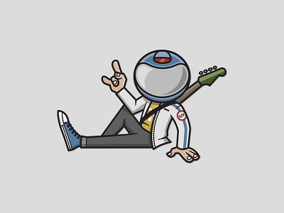 Updated Tech Jam Spaceman illustration illustrator spaceman vector
