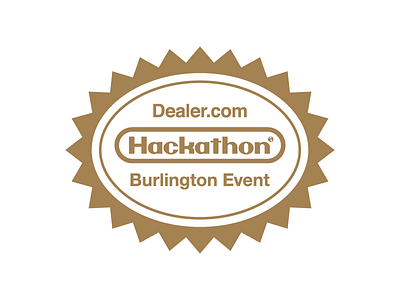 Hackathon Seal of Approval hackathon logo nintendo seal typography