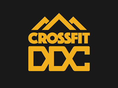 CrossFit DDC branding digital logo logo design typography vector