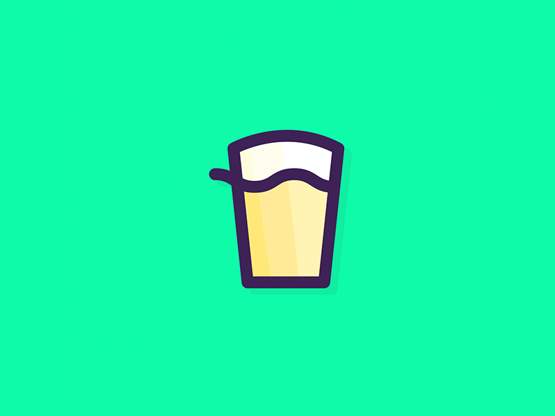 Little beer illustration weekend illustrator simple icon beer illustration