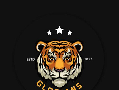 Globian tigers design graphic design logo vector