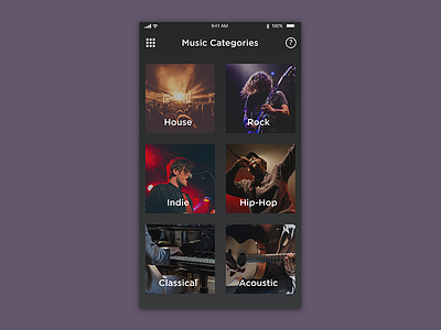 Daily UI Day 099 - Categories