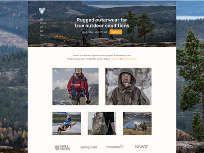Vandra - Woocommerce theme no. 2