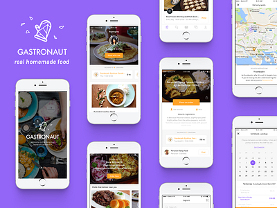 Gastronaut App Design