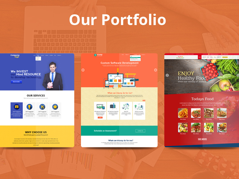 Web Layout by Harrison Rebello on Dribbble