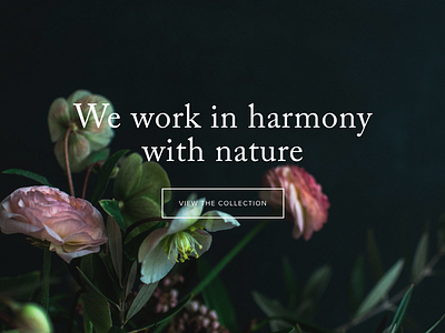 In harmony with nature