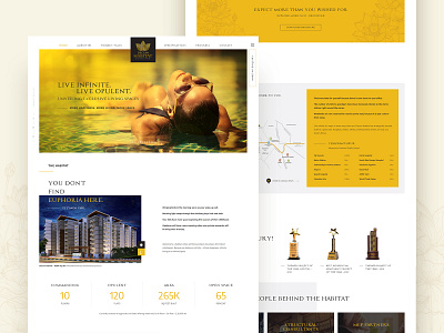 Deccan Habitat - Website Design branding design ui ux web