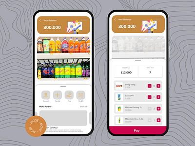 MOSE : Mobile Payment & Self-checkout branding design graphic design mobileapp ui ux