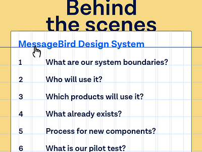 Behind The Scene #2 atomic design design design system processes