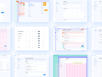 MessageBird Dashboard Library atomic design dashboard design design system design systems interface library processes states type ui