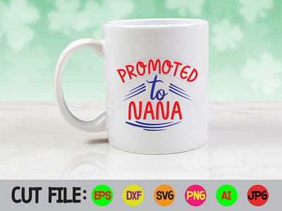 Promoted To Nana SVG Design