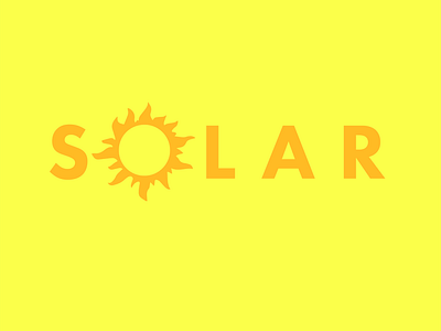 SOLAR - Logo Draft