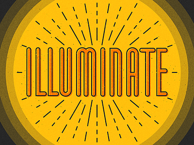 Illuminate career day idea illuminate light bulb texture type yellow