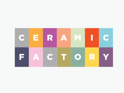 Ceramic Factory Logo branding logo