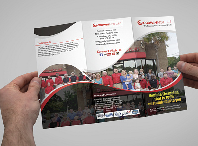 Trifold Brochure Design design illustration