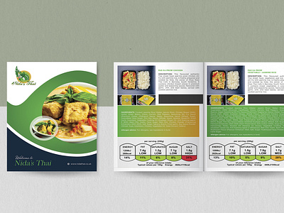 Restaurant Catalog Design catalog design