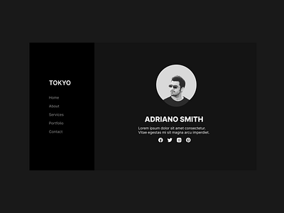 Portfolio Website Design design designer portfolio portfoliodesign ui ux webdesign