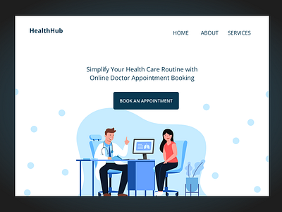 Doctor Appointment - Landing Page Design