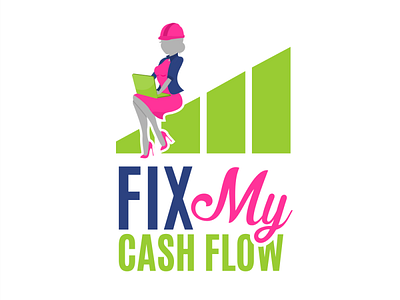 Fix My Cash Flow - Logo Design app branding design graphic design illustration logo typography ui ux vector