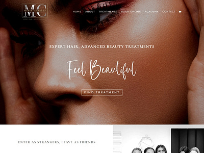 MC | Maria Charles - Website UI/UX Design