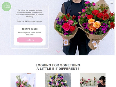 Little Flowers - Website UI/UX Design