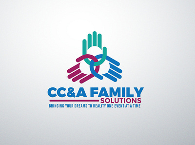 CC&A Family Logo design graphic design illustration logo vector