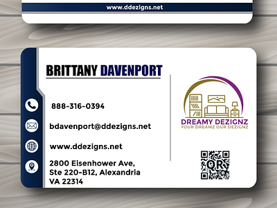 Dreamy Dezign Business Card design graphic design illustration logo vector