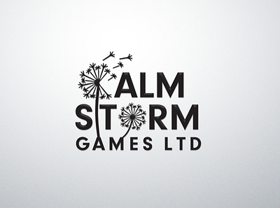 Calm Storm Logo design graphic design illustration logo vector