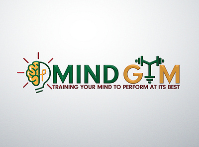 Mind Gym Logo design graphic design illustration logo vector