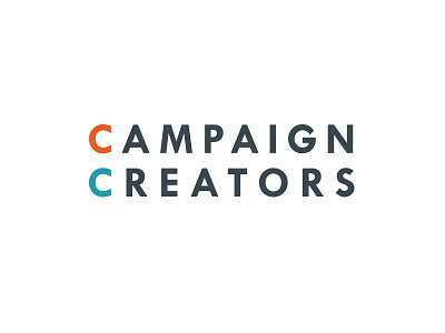 Campaign Creators Logo Wordmark campaigns composition create creative design logo wordmark